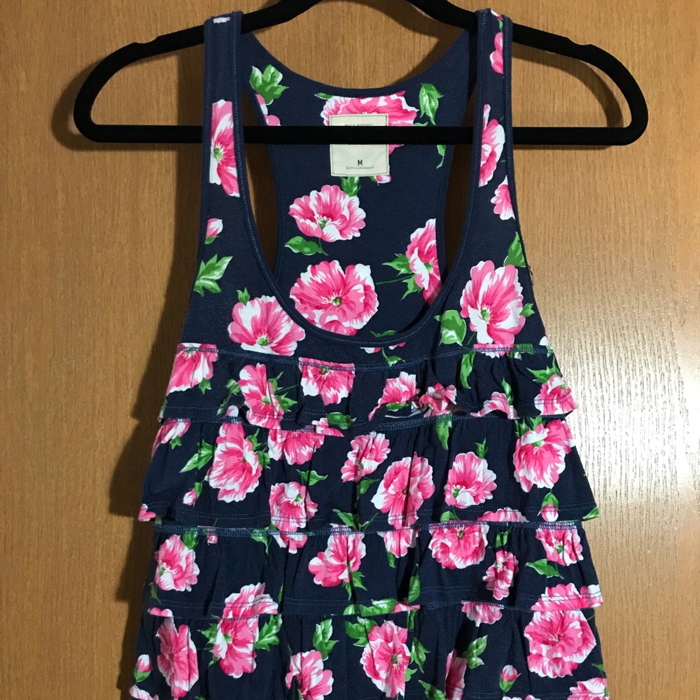 Floral Ruffle blouse